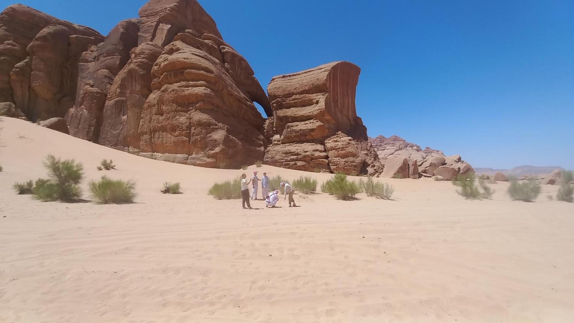 غرووب وادي رم Hotel Eksteriør billede