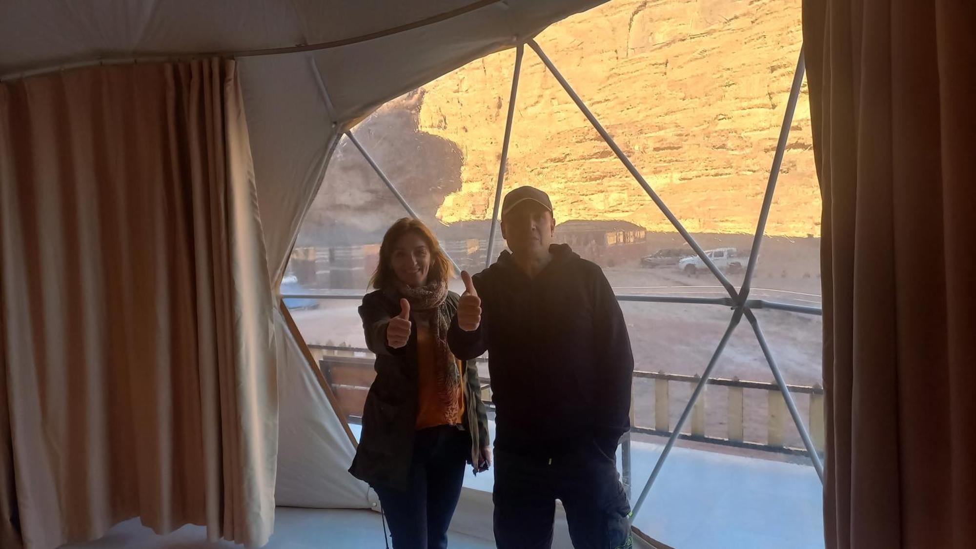 غرووب وادي رم Hotel Eksteriør billede